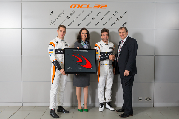 McLaren-Honda팀은 Mazak기계와 툴 파트너십 계약을 연장